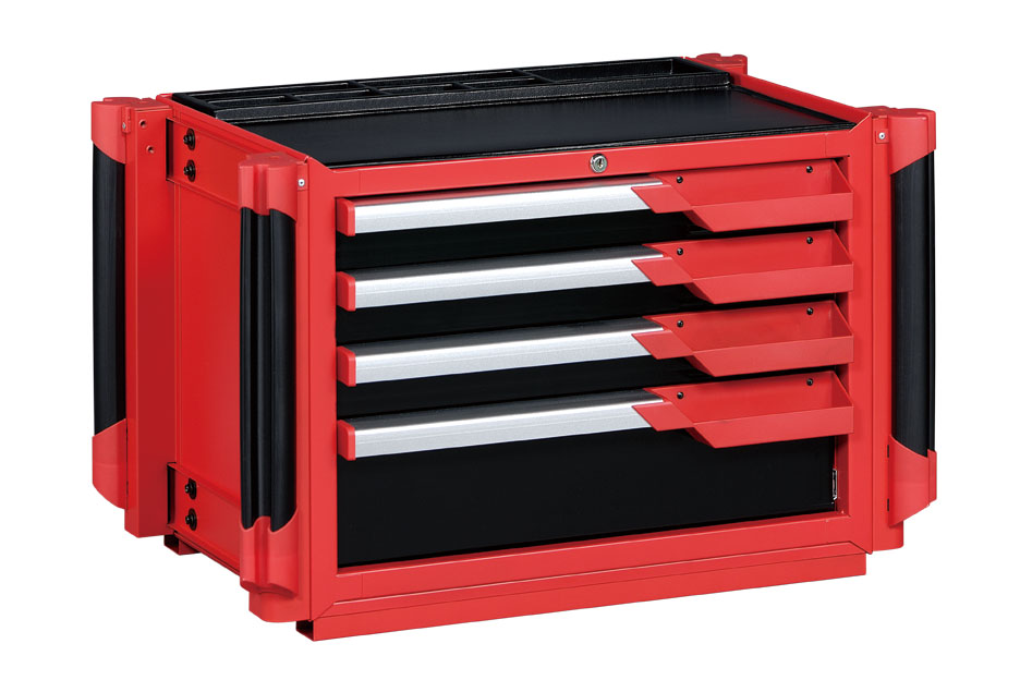Four Drawers Small Tool Chest - 149 pcs - Black - PARD Industrial  HardwarePARD Industrial Hardware